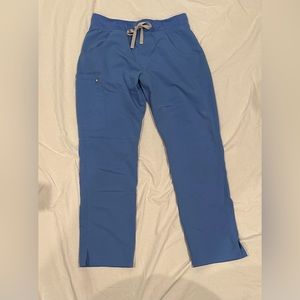 Figs Ceil Blue Scrub Pants Size Medium